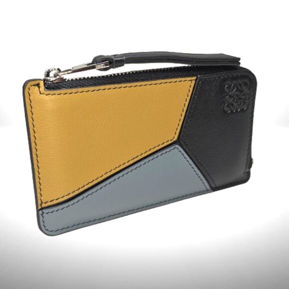 Loewe Puzzle Coin Cardholder in Classic Calfskin - Picture 6 of 13